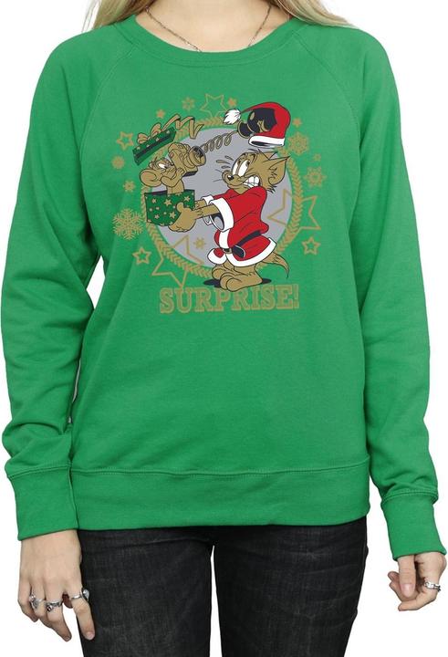Immagine prodotto Tom & Jerry Christmas Surprise Felpa Donna (XXL)