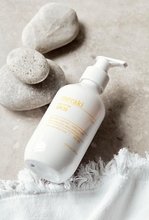 Actual product image Meraki Mildly Scented Sun Cream (311060222) (Suntan cream, SPF 30, 275 ml, 280 g)