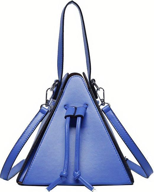 Produktbild Only-Bags.Store Mini Drawstring Bag, Solid Color Crossbody Bag, Kunstleder Clutch Purse