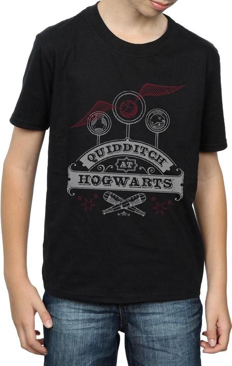 Immagine prodotto Quidditch At Hogwarts Maglietta Ragazzi (140, 146)