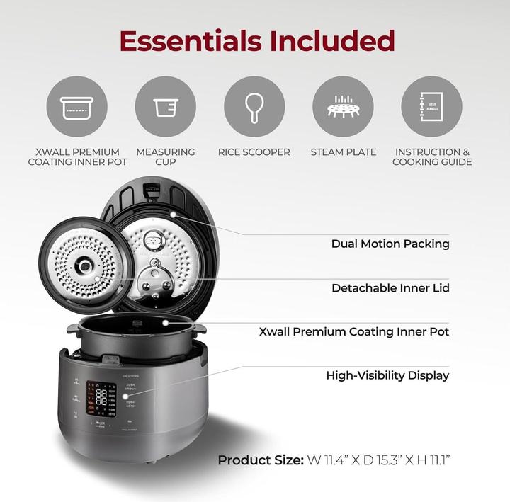 Actual product image Cuckoo Rice cooker CRP-ST01009F