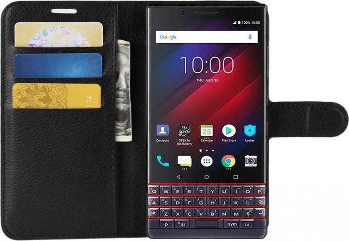 Actual product image Screenguard Blackberry Key2 LE Leather Guard Leather Case (Blackberry KEY2 LE)