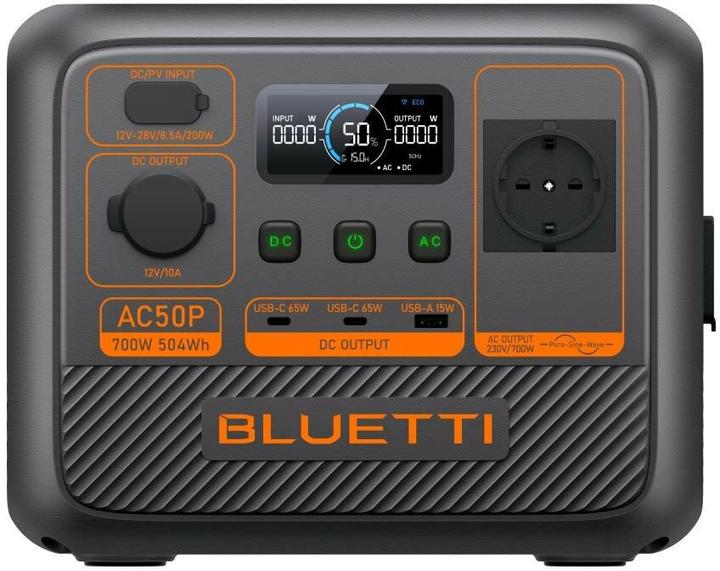 Image du produit Bluetti AC50P (504 Wh, 6.90 kg)