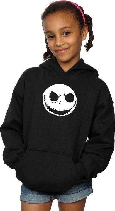 Immagine prodotto Disney Nightmare Before Christmas Jack Skellington Face Felpa con Cappuccio Ragazze (116)