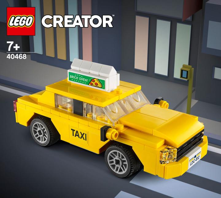 Image du produit LEGO Taxi jaune (40468, LEGO difficiles à trouver)