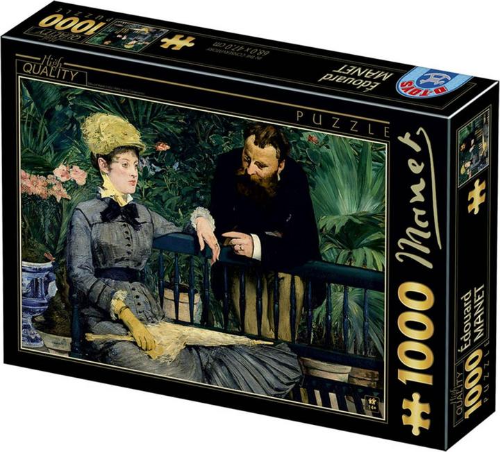 Produktbild D-Toys Puzzle 1000 Manet, Konversation (1000 Teile)