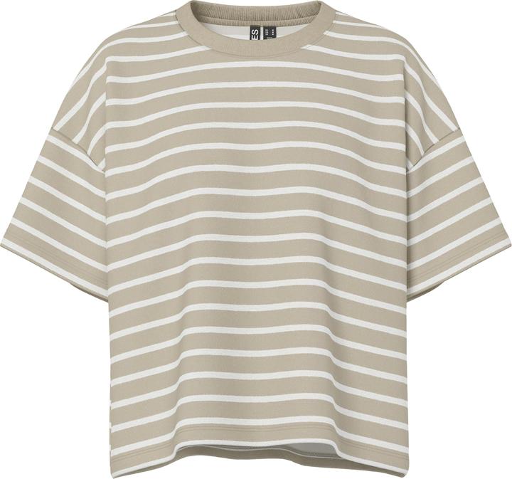 Pieces Pcchilli Summer 2/4 Sweat Stripe Noos Bc
