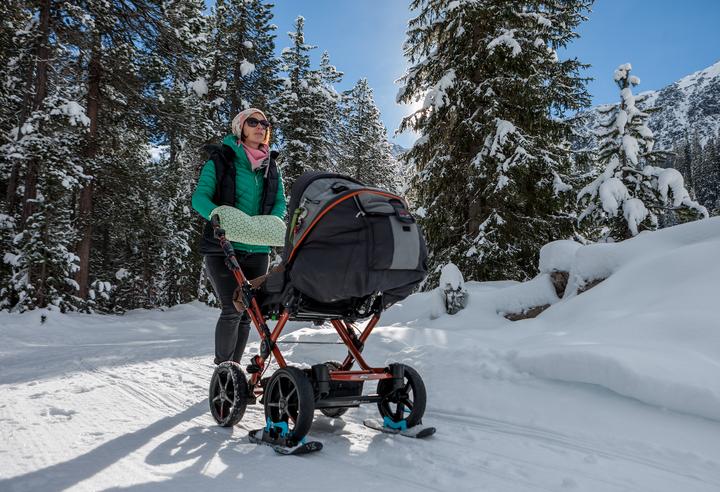 Produktbild Wheelblades XL Kinderwagen Ski