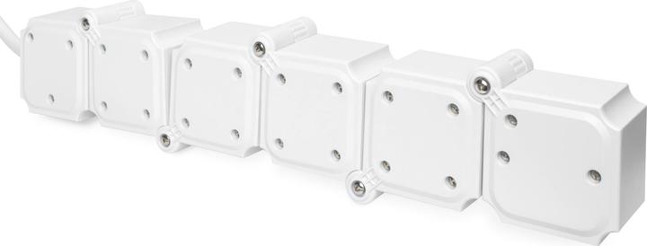 Actual product image Digitus Flexible Power Strip, 4-way with 2 USB Ports & Switch (4 x, CEE 7/3, 1.60 m)