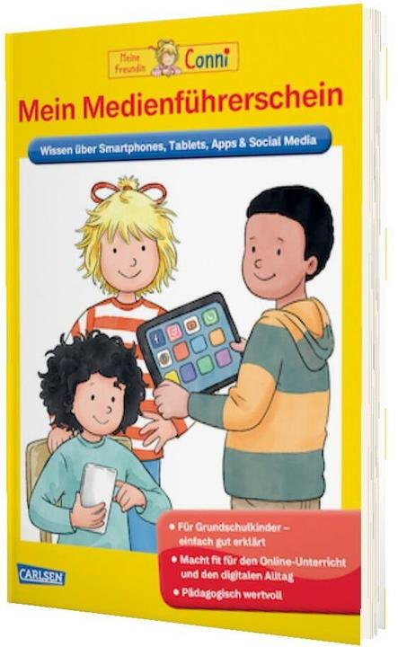 Actual product image My media licence: knowledge about smartphones, tablets, apps & social media (German, Hanna Sörensen, Uli Velte)