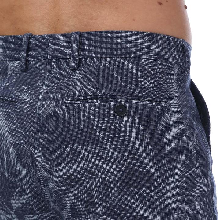 Actual product image Ted Baker Mens Postot Cotton Printed Trousers (38)