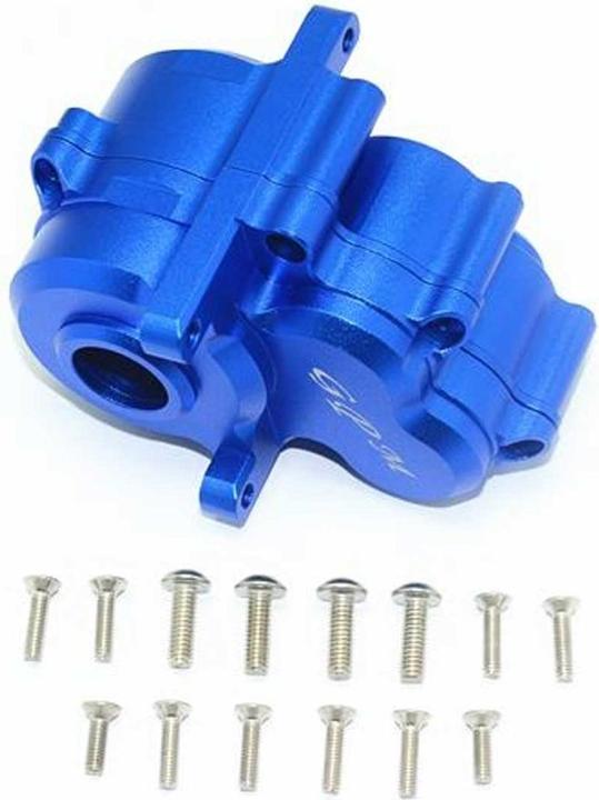 Immagine prodotto GPM scatola del cambio in alluminio blu medio trx 1/10 e-revo