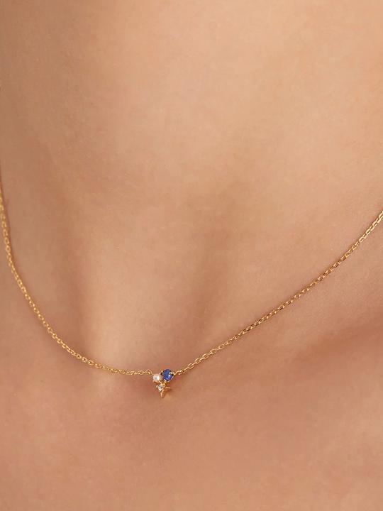 Image du produit Ania Haie N039-01G-L Second Nature Collier femme, réglable (Argent 925, 43 cm)