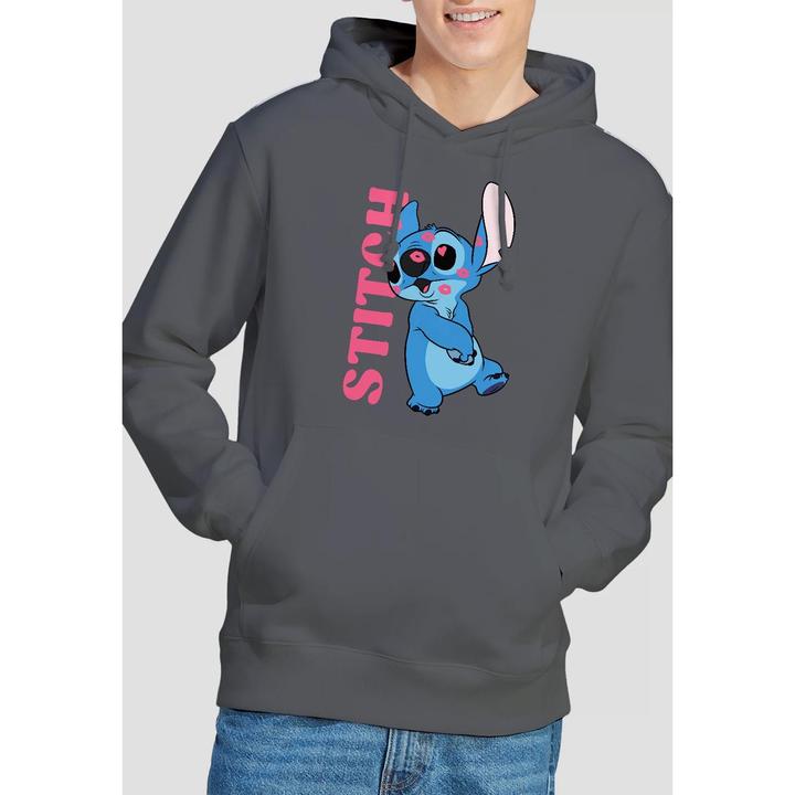 Actual product image Lilo & Stitch Mens Covered In Kisses Hoodie (XXL)