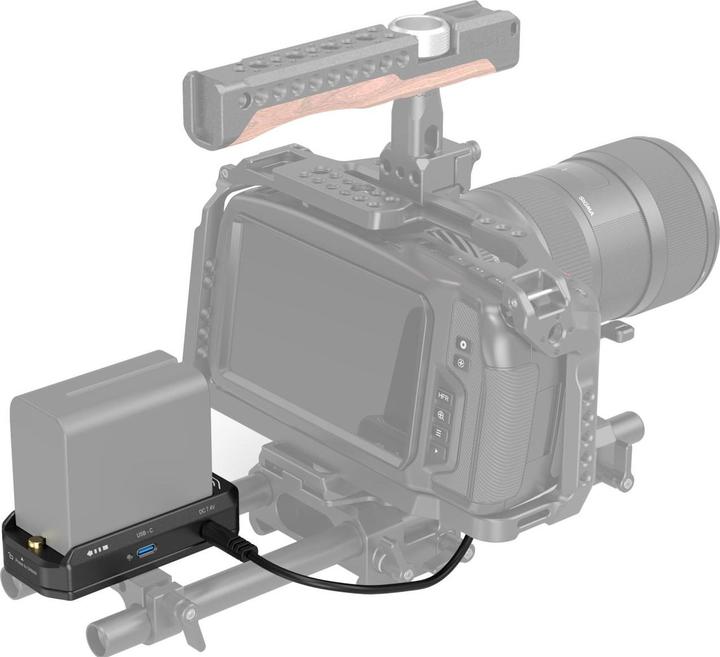 Actual product image SmallRig Digital camera battery NP-F battery adapter mounting plate kit (Rechargeable battery)