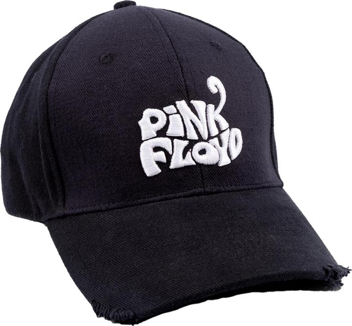 Pink Floyd Adult Logo Frayed Edge Cap (One Size)