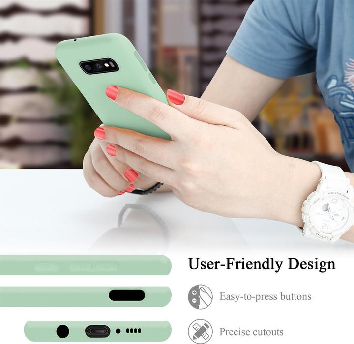 Actual product image Cadorabo TPU Liquid Silicone Case Cover (Samsung Galaxy S10e)