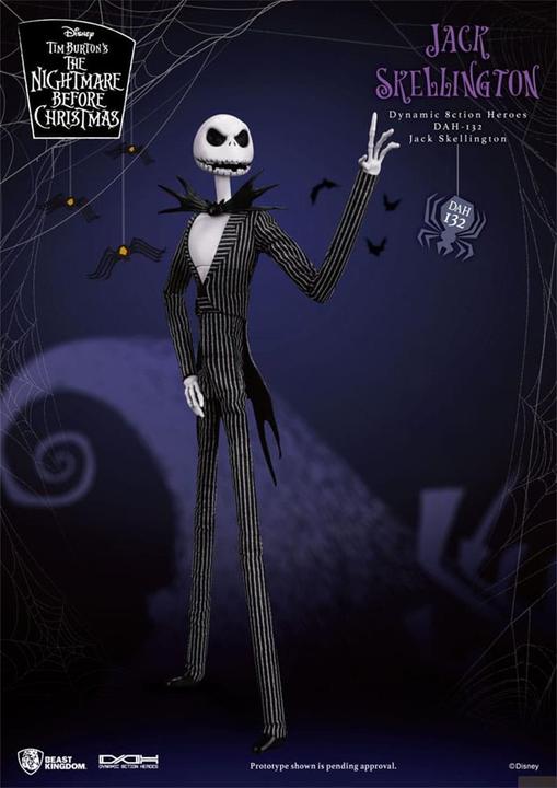 Produktbild Beast Kingdom Nightmare before Christmas 8ction Heroes Actionfigur 1/9 Jack 21 cm