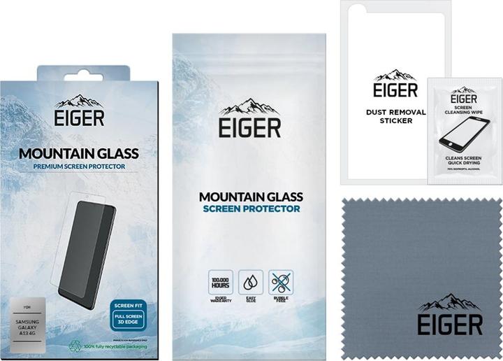 Produktbild Eiger Mountain Glass Clear Edge (1 Stück, Samsung Galaxy A13)