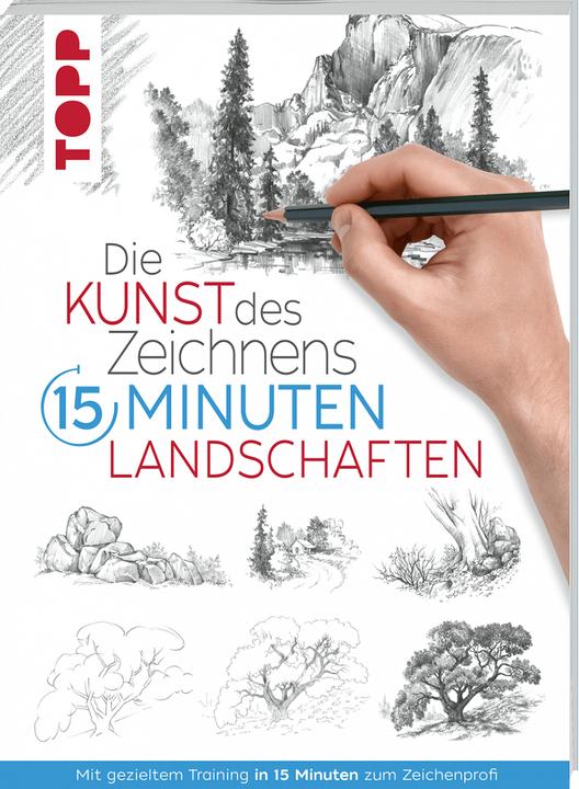 Produktbild Die Kunst des Zeichnens 15 Minuten - Landschaften (Deutsch, frechverlag, 2020)
