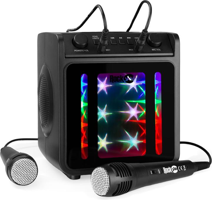 Actual product image PDT RockJam SingCube Party Speaker BT (1x 10 W)