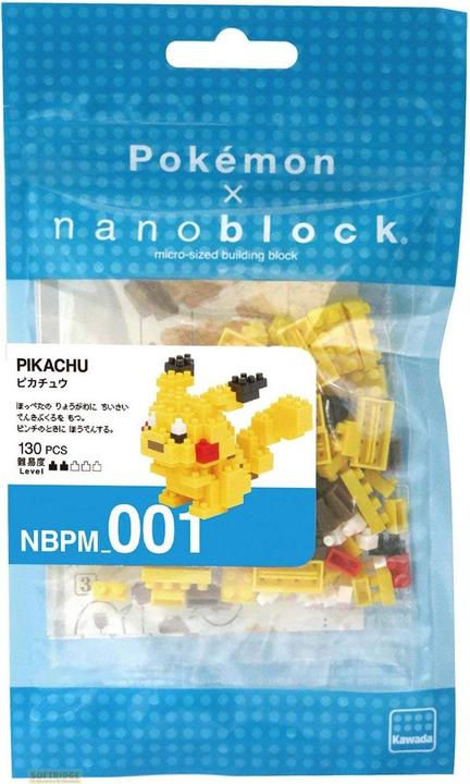 Produktbild Nanoblock Pokemon Pikachu