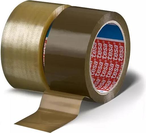 Produktbild tesa Verpackungsklebeband PP pack® 4280 chamois Länge 66 m Breite 50 mm (50 mm)