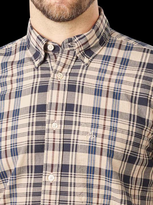 Produktbild Marc O'Polo Button Down Shirt Chest Pocket Mutli/Jonesboro C (S)