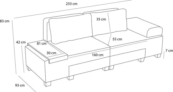 Produktbild Atelier del Sofa Perenna (3-Sitzer)