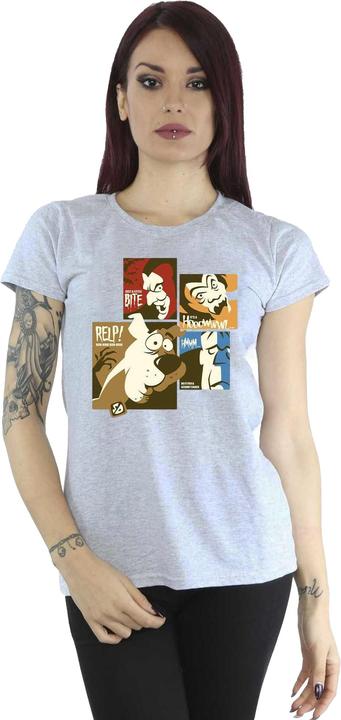 Immagine prodotto Scooby Doo Maglietta Volti Quadrati Donna (XL)