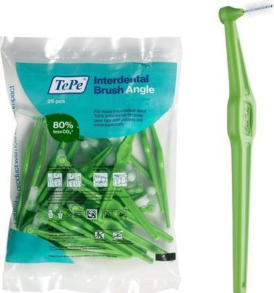 Actual product image TePe Angle interdental brush MULTIPACK green (25 x, 0.80 mm)