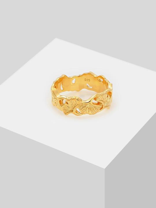 Produktbild Elli Bandring Ginkgo Blatt Design (54, 925 Silber)