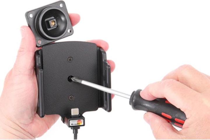 Produktbild Brodit Halter Universal aktiv USB Type-C Breite 70-83 mm Dicke 2-10