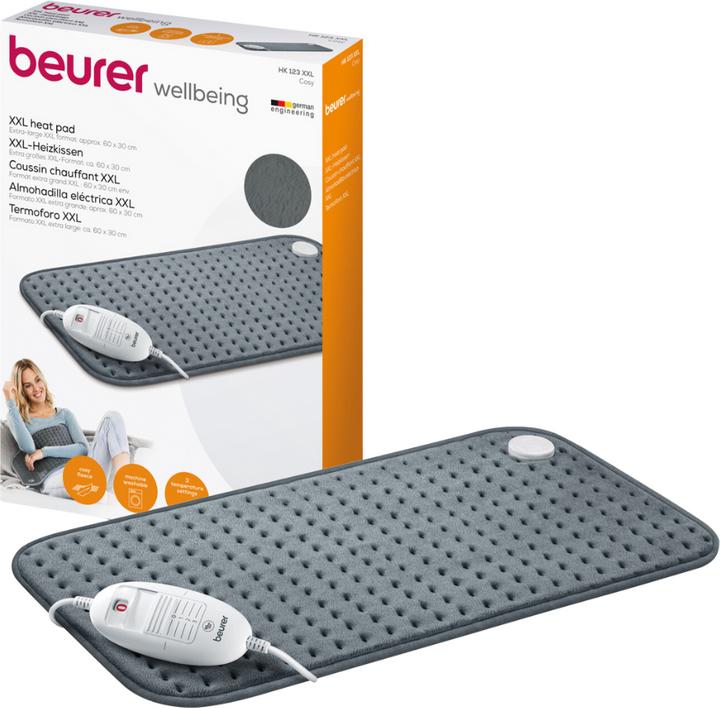 Actual product image Beurer HK 123 XXL Cosy Grey (6 x 22 x 30 cm)
