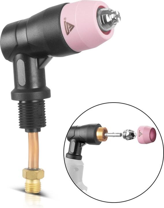 Actual product image Stahlwerk Plasma cutter torch head AG-60 / SG-55 for CUT plasma cutting torches