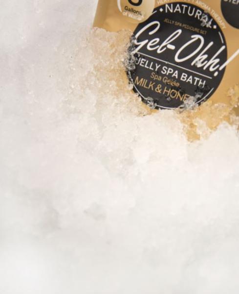 Actual product image AvryBeauty Jelly Spa Bath Milk & Honey