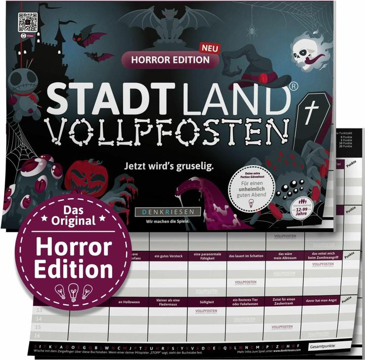 Produktbild Denkriesen SLV Horror EditionA4 (Deutsch)