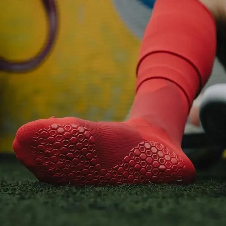 Image du produit NovoSoxx Fussballsocken Gr. 42-47 Grip Socken Fussball Strümpfe GripSoxx Rot (42 - 47)