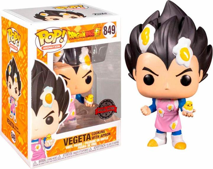 Actual product image Funko Pop! Dragon Ball Super Vegeta Cooking (849) Excl.