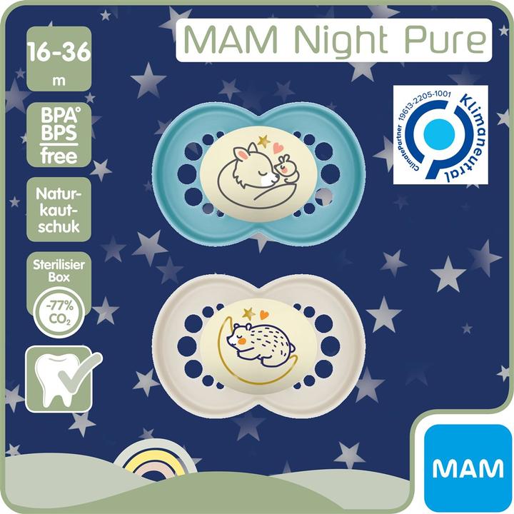 Produktbild MAM Original Night Pure (2 x, 16 - 36 Monate)