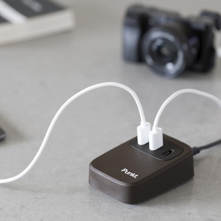 Actual product image Punkt. UC01 USB charging station