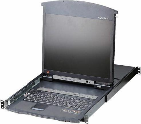 Aten 17" TFT KVM Switch for 1U Rack
