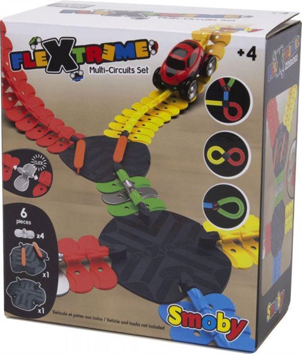 Actual product image Smoby Flextreme multi-track circuit set