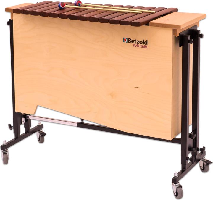 Immagine prodotto Betzold Musik Xilofono basso + carrello portaoggetti (Xilofono)