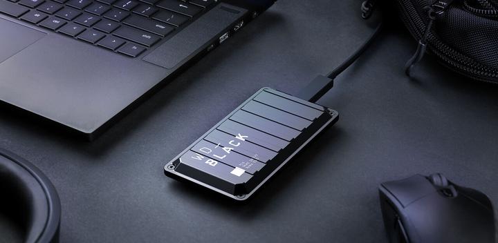 Actual product image WD Black P50 Game Drive SSD (4000 GB)