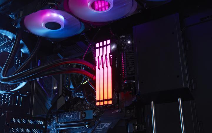 Produktbild Kingston FURY Beast RGB (1 x 8GB, 5600 MHz, DDR5-RAM, DIMM)