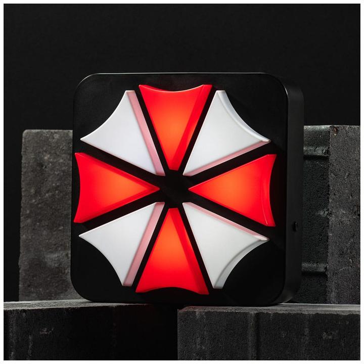 Actual product image Numskull Resident Evil Umbrella Corporation - 3D wall light
