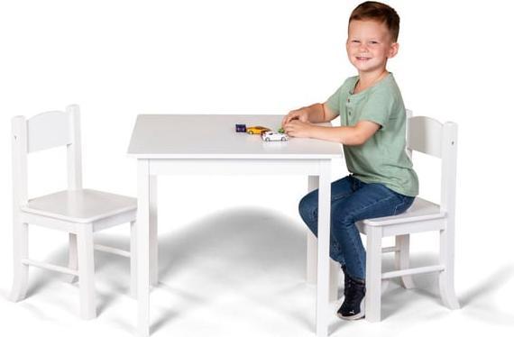 Actual product image Besttoy Wooden seating group - Colour: white (Child seating group)