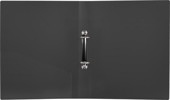 Actual product image Idena Ring binder A4 PP black 35mm 2 rings (A4, 35 mm, 1 Piece)