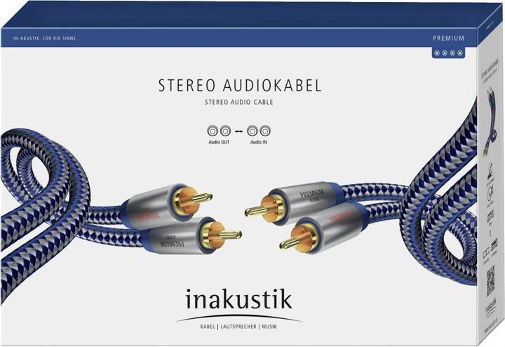 Actual product image Inakustik Premium stereo connection (1.50 m, Cinch)